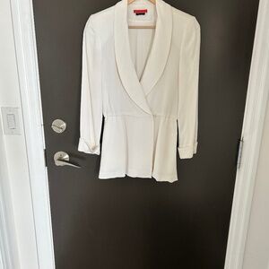 alice + Olivia Tux's style Blazer 95%Silk